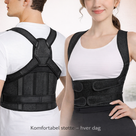 Holdningsvest - støtte for rygg og skuldre